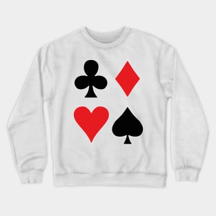 The Four French Suits Crewneck Sweatshirt